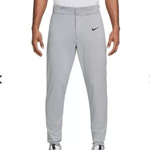 New Nike Men's Light Gray Baseball Pants